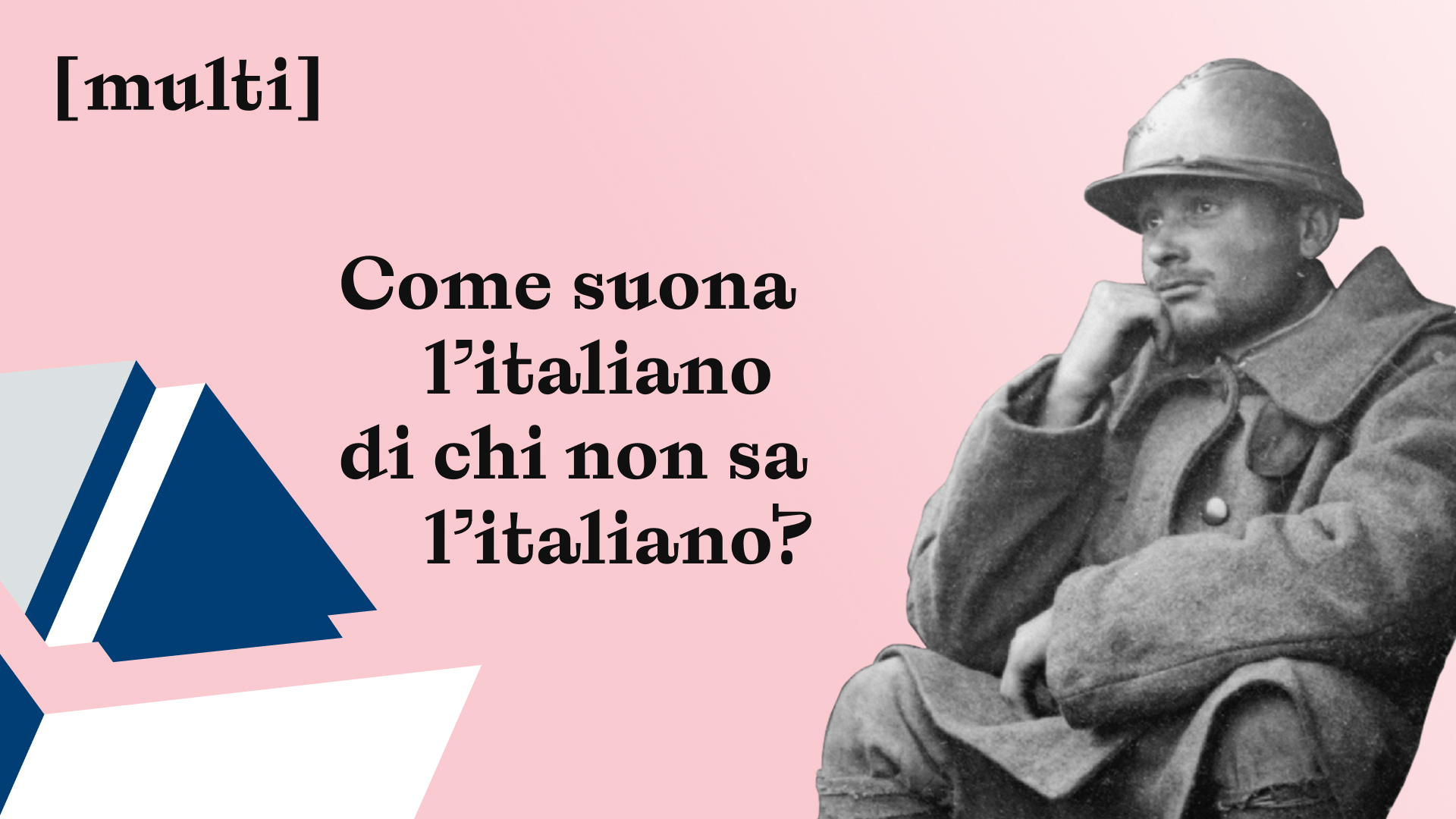 Come suona l’italiano di chi non sa l’italiano?